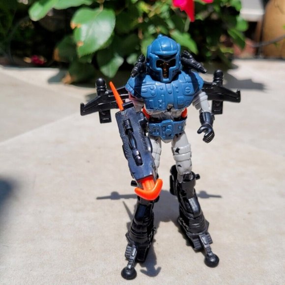 1994 EXO Squad Robotech Jump Troops: Captain Avery F. Butler, Pellegrino Figures - Picture 2 of 9